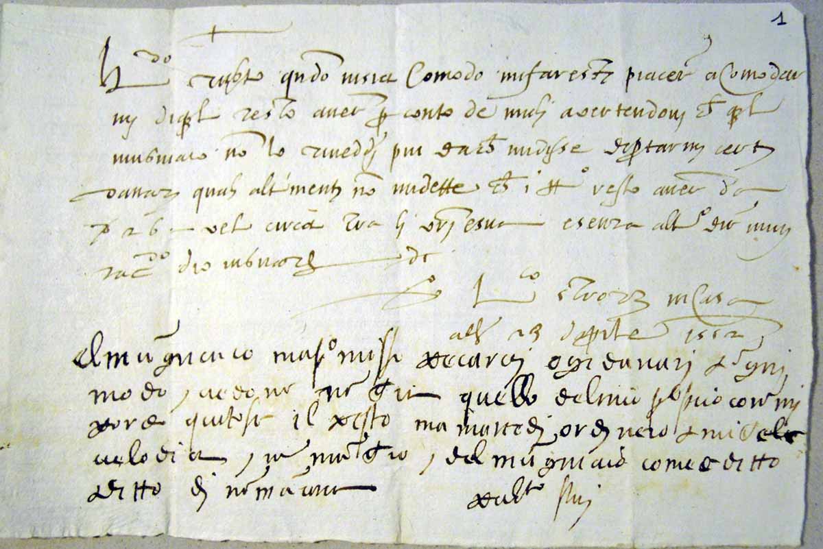Roberto Strozzi sue lettere